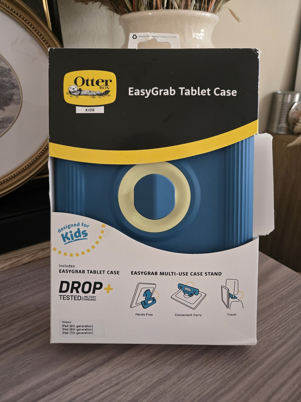 OtterBox EasyGrab Kids Tablet Case - Blue NEW